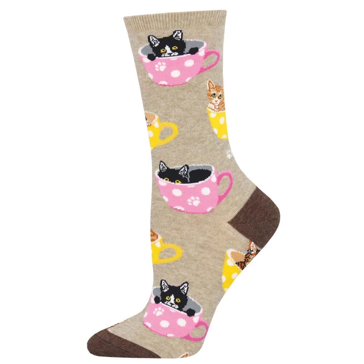 Socksmith Women's Cotton Crew Socks