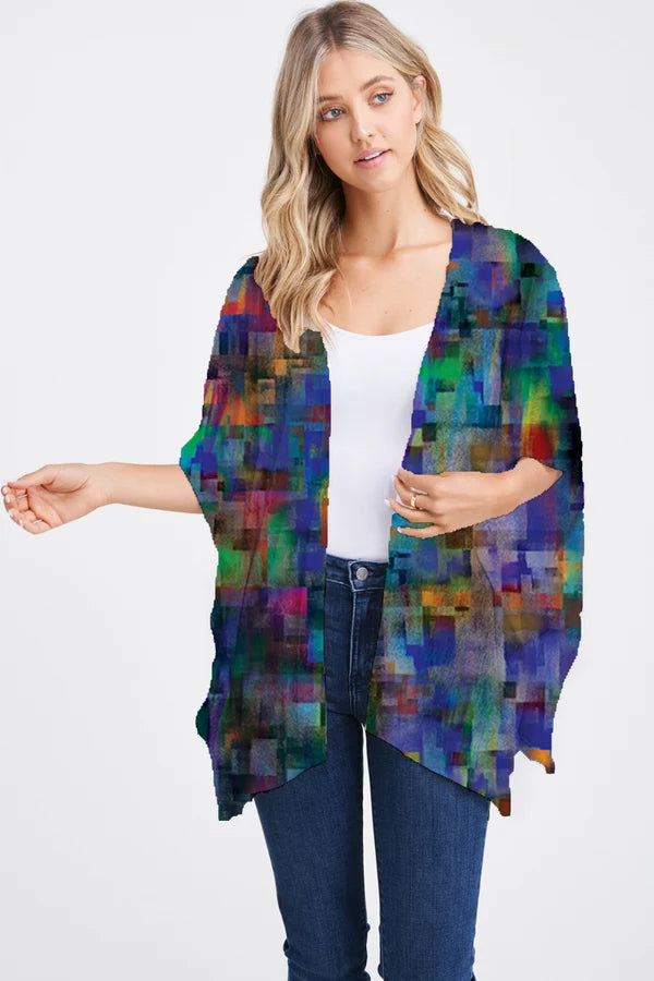Et'Lois Open Wrap/Cardigan C0099 O/S