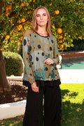 Chalet et Ceci Gizel Top in Brass