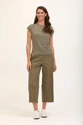 XCVI Benson Crop Pant - Hillsdale