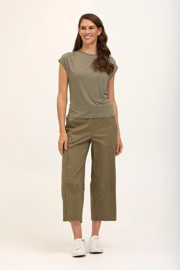 XCVI Benson Crop Pant - Hillsdale
