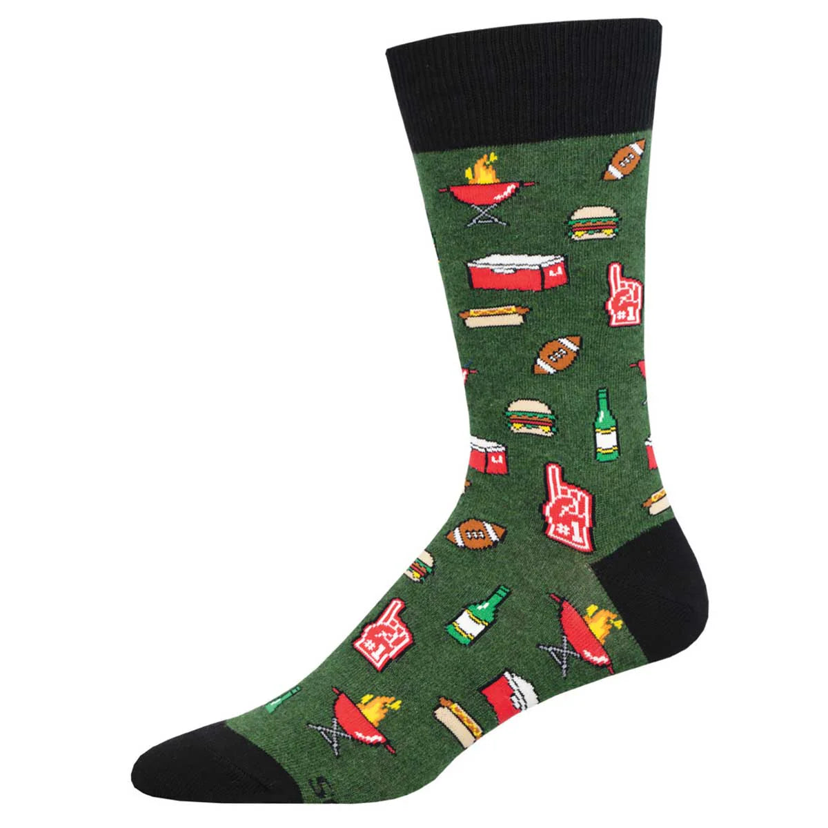 Socksmith Men's Cotton Crew Socks