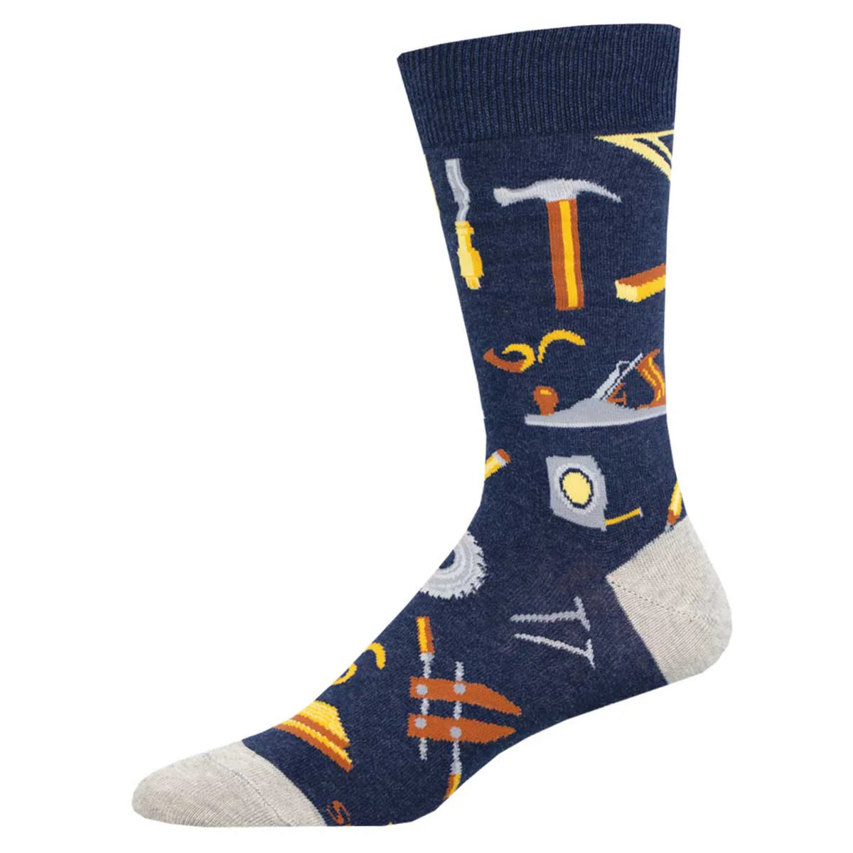 Socksmith Men's Cotton Crew Socks