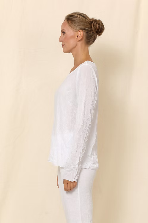Chalet et Ceci Basic Long Sleeve Top - Black Only