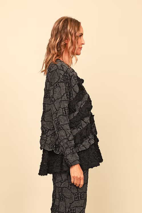 Chalet et Ceci Georgia Cardigan - Ebony