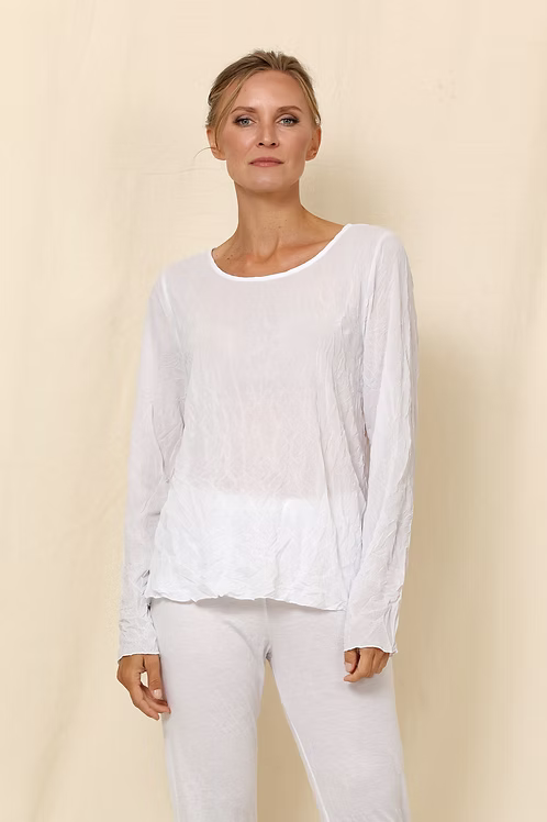 Chalet et Ceci Basic Long Sleeve Top - Black Only