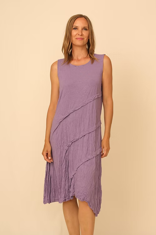 Chalet Et Ceci Betsy Dress Lavender Sz XL