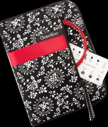 Chiao Goo Twist Red Lace Interchangeable 4" Set