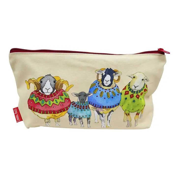 Emma Ball Sheep in Sweaters Zipper Pouch