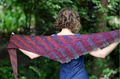 Boomerangle Scarf Pattern by Nim Teasdale
