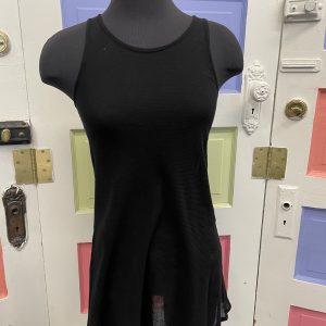 Cynthia Ashby Sleeveless Tunic Black