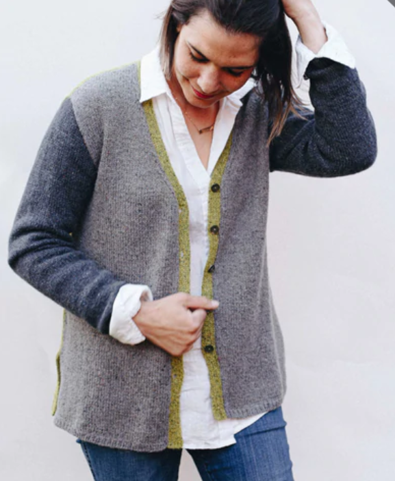 Churchmouse Go-To Cardigan Pattern