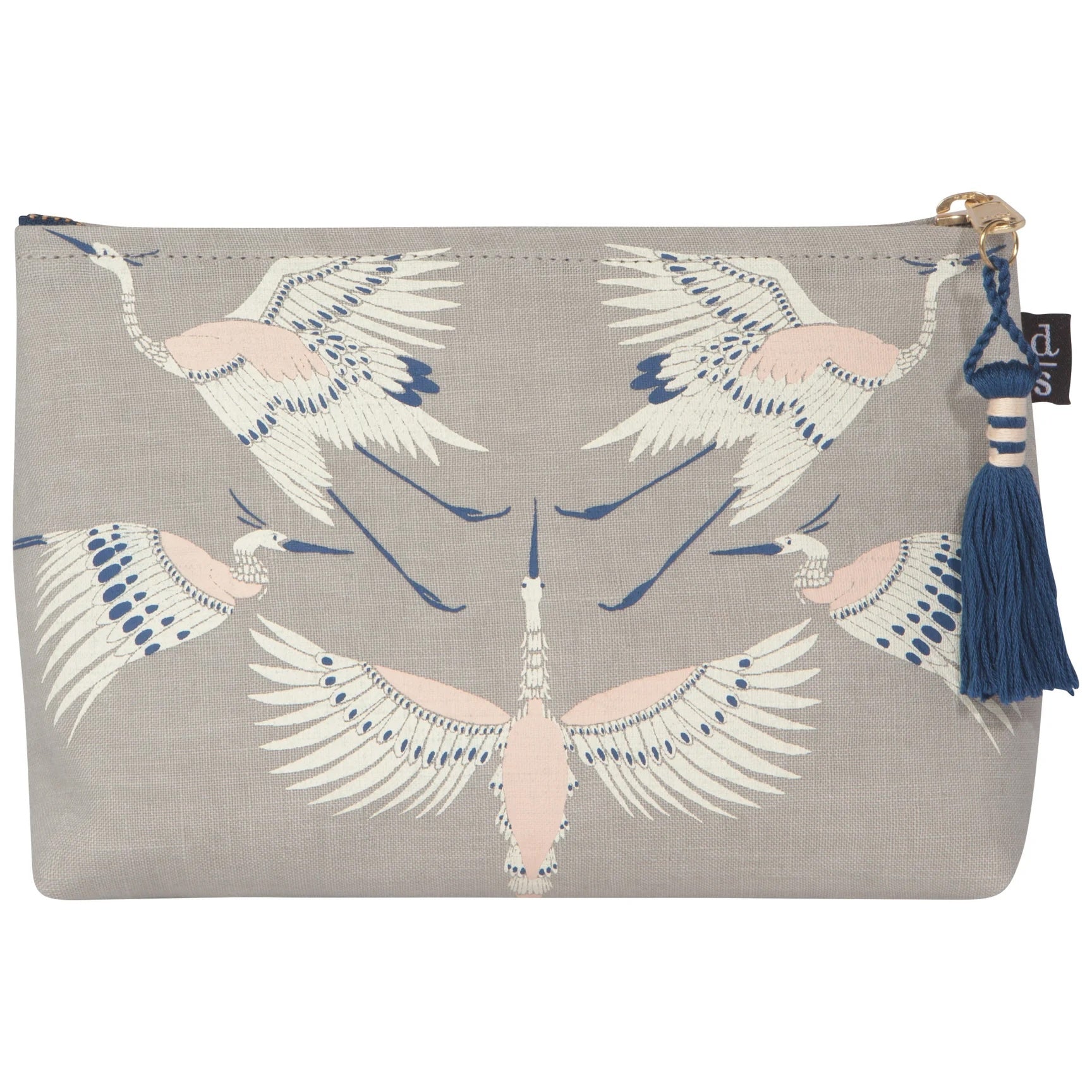 Danica Small Cosmetic Linen Bag