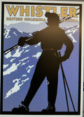 Linnea Design Whistler Skier Luggage Tag WLT29