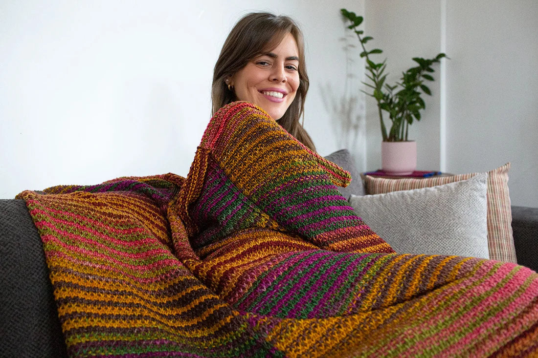Urth Yarns Ikat Throw Kit