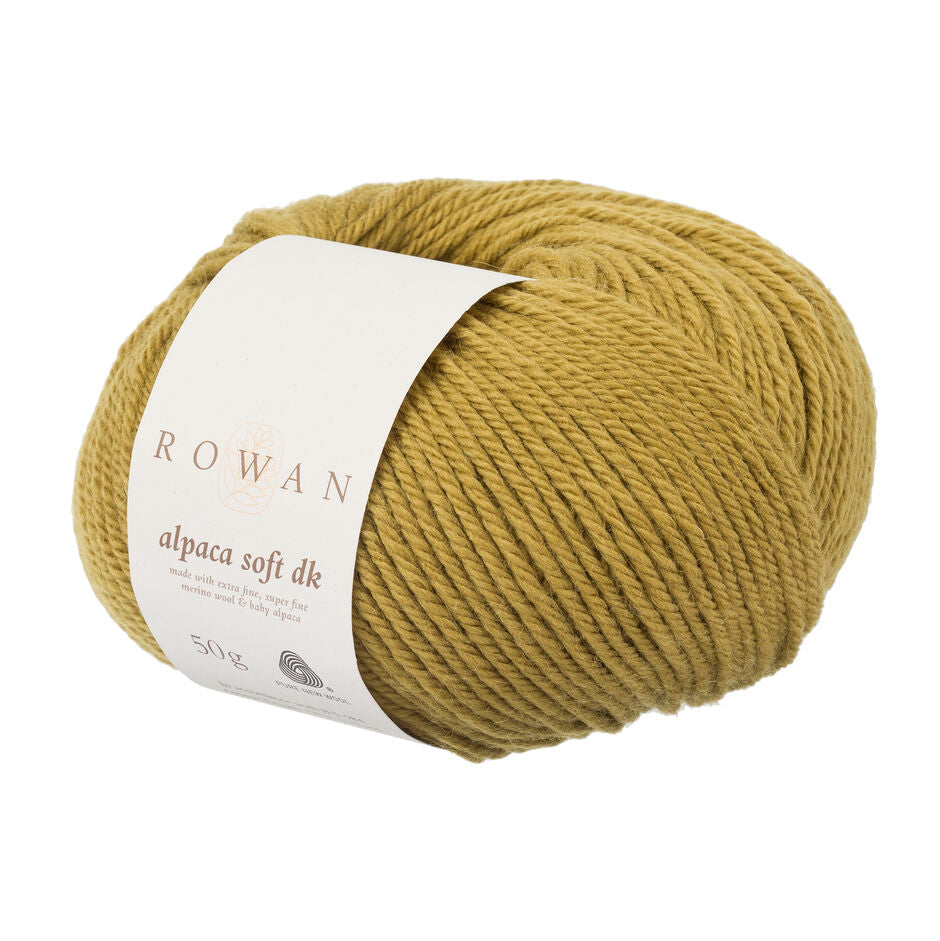 Rowan Alpaca Soft DK 220 Autumn Gold Yarn