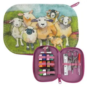 Emma Ball Felted Sheep Sewing Set