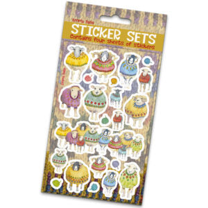 Emma Ball Sheep in Sweaters Sticker Set