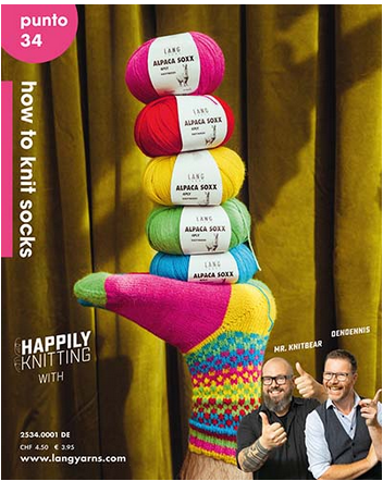 Lang Punto Booklet 34 How To Knit Socks