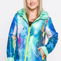 UBU Reversible Zip Parisian Kaleidoscope/Mint