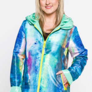 UBU Reversible Zip Parisian Kaleidoscope/Mint