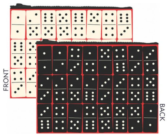 Linnea Design Dominoes Pouch