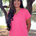 Prairie Cotton Relaxed Tee Carnation