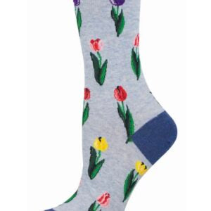 Socksmith Tulips Blue Heather