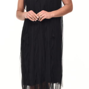 Snapdragon & Twig Martine Dress in Black Xs