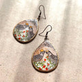 Saeide Art Craft Earrings - Love Birds