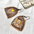 Saeide Art Craft Earrings - Queen Tulip