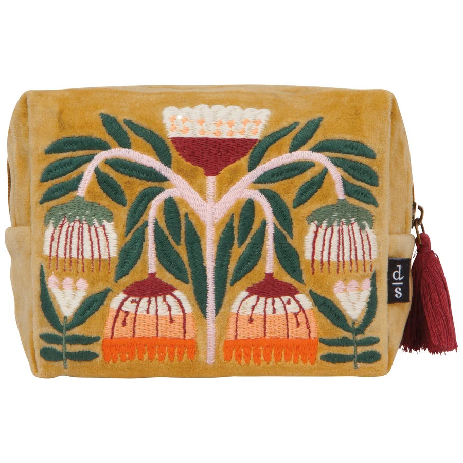 Danica Studios Embroidered Velvet Pouch - Venus