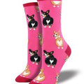 Socksmith Corgi Butt Pink AM