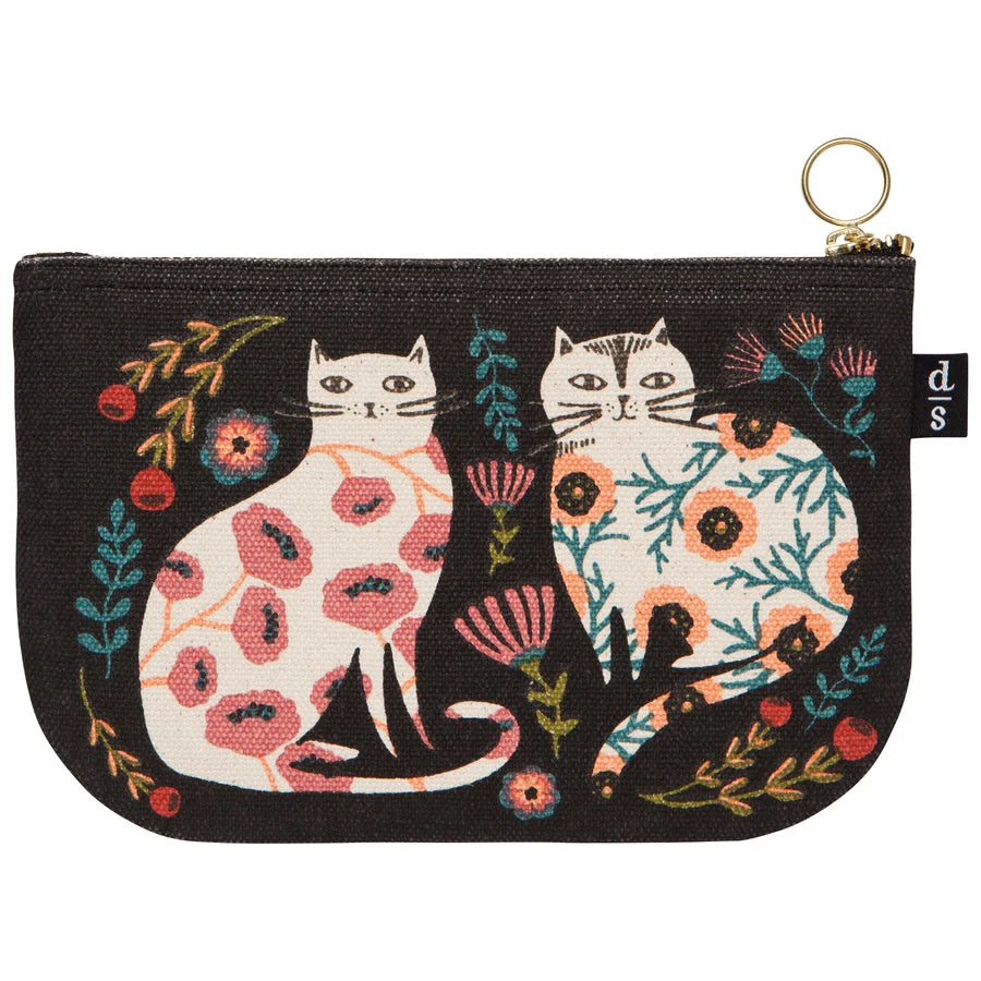 Danica Studios Small Zippered Pouch - Catbloom