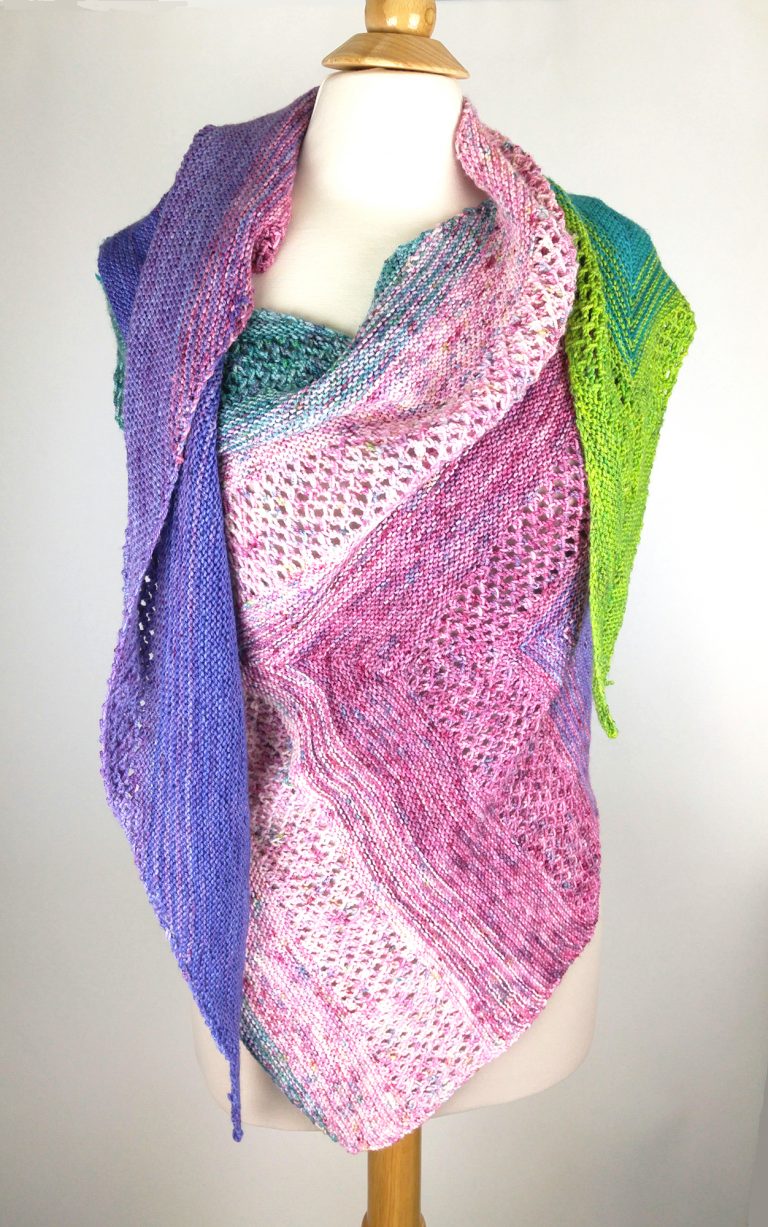 Andrea Mowry Find Your Fade Shawl Pattern – Fine Points