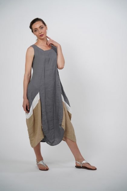 linen tank dress