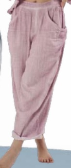 Paper Lace Washed Gauze Pant Lilac