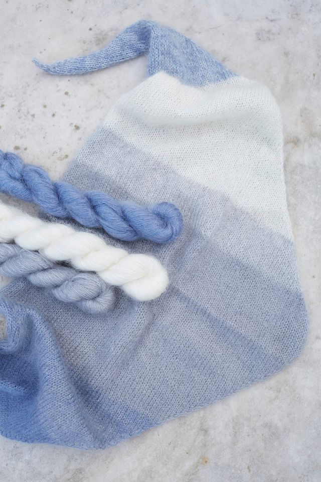 Urth Yarns Bon Melange Kit - Cumulus+Hail+Mistral