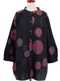 Mona Lisa Tuck Jkt Asian Circle Black