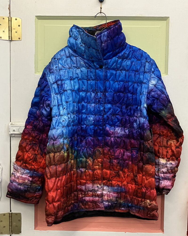 UbU Quilted Zip Front Jkt Abstract