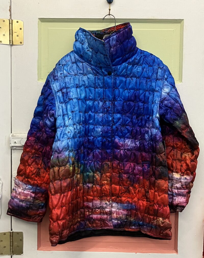 UbU Quilted Zip Front Jkt Abstract