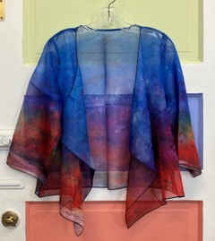 UBU Sheer Bolero Abstract Expressions