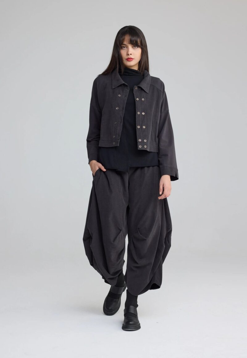 Luukaa 25K213 Mink Doira Pleated Balloon Pant