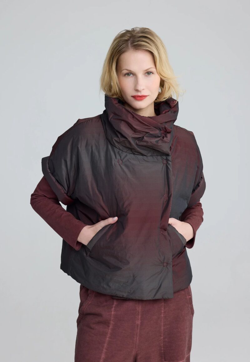 Luukaa Puffer Vest 25K331 Mulberry