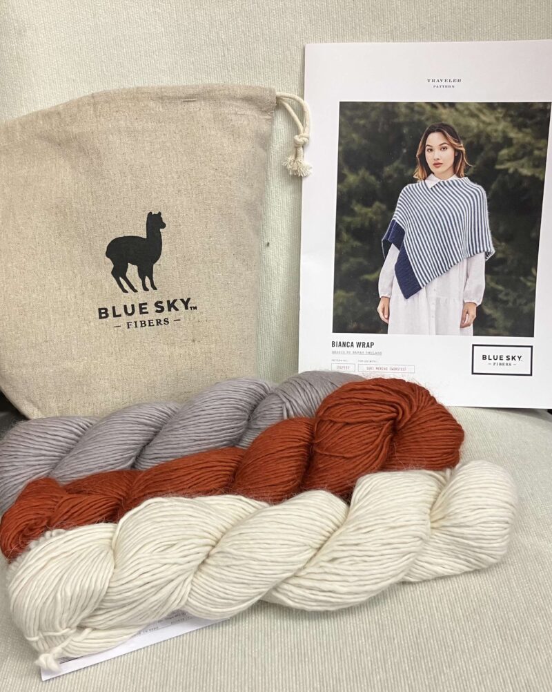 Blue Sky Fibers Bianca Wrap Kit