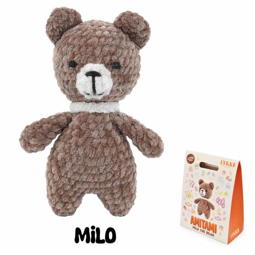 Lykke Amitami Bear Crochet Kit