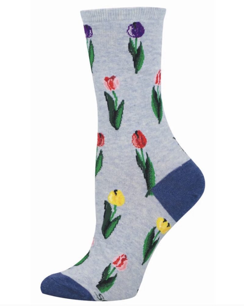 Socksmith Tulips Blue Heather